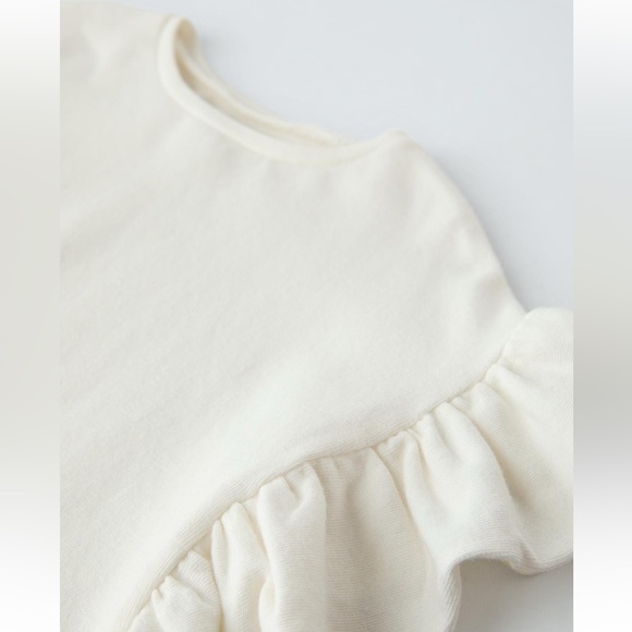 ZARA RUFFLED TOP - Picture 3 of 10